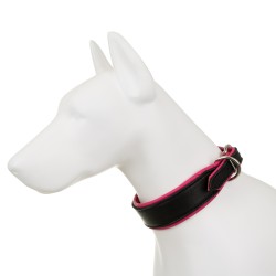 Obroża Skóra Łoś Strong 50mm/65cm różowy