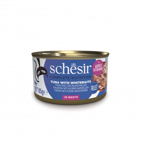 CB, karma mokra, dla kotów, tuńczyk z narybkiem w bulionie, 85 g, puszka