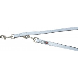 Premium Reflect, smycz regulowana, dla psa, grafitowa, L–XL: 2.00 m/25 mm, odblaskowa