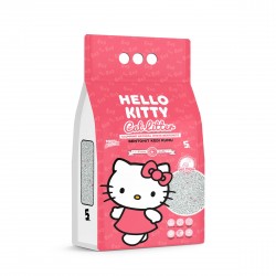 Hello Kitty, żwirek bentonit dla kota, baby powder 5L