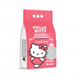 Hello Kitty, żwirek bentonit dla kota, baby powder 10L