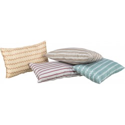 Poduszka XXL z kocimiętką, zabawka, dla kota, bawełna, mix kolorów, 19 x 30 cm