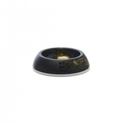 Delice Cat Marble, miska dla psa, czarna/ złota, 0,2 l