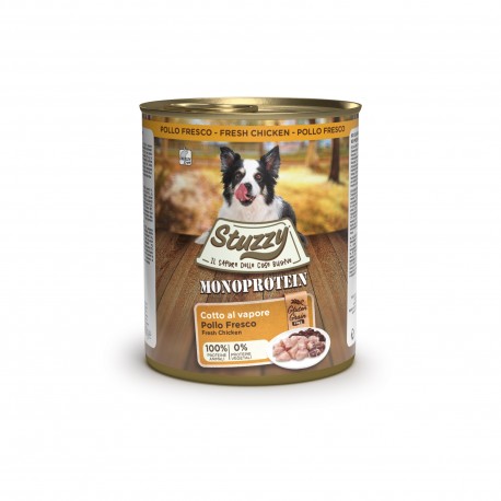 Monoprotein, karma mokra, dla psa, świeży kurczak pasztet, 800 g, puszka