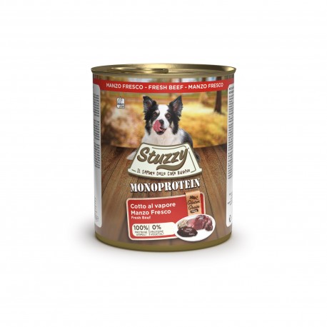 Monoprotein, karma mokra, dla psa, świeża wołowina pasztet, 800 g, puszka