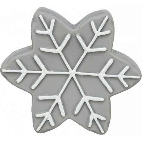 Xmas Gwiazda, zabawka, dla psa, lateks, 10 cm