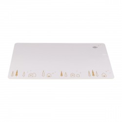 Xmas Mata pod miski, beżowa, 44 x 28 cm