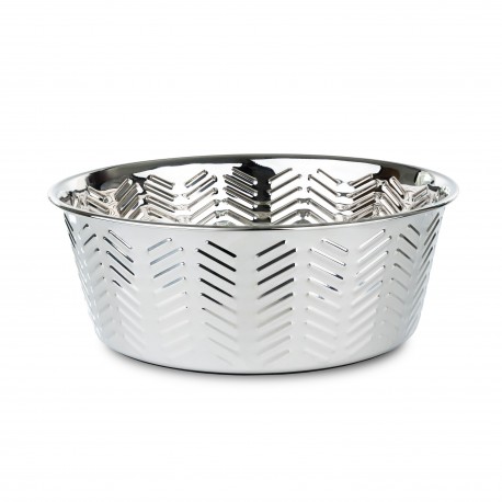 Miska z motywem liścia z antypoślizgową powierzchnią 11cm 0,4 l