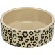 Leo, miska ceramiczna, w panterkę, mix kolorów, 0.3 l/ 12 cm