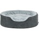 Vital Lino Soft, legowisko, dla psa/kota, owalne, szare/jasnoszare, 83 x 67 cm