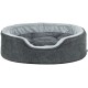 Vital Lino Soft, legowisko, dla psa/kota, owalne, szare/jasnoszare, 110 x 92 cm