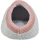 Kaline Mio, legowisko zamknięte, dla psa/kota, szare/różowe, 35 x 26 x 41 cm