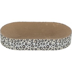 Leo, drapak kartonowy, dla kota, kremowy, 63x10x35 cm