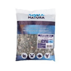 Aqua Natura,Caparo Gray, żwirek dekoracyjny do akwarium, naturalny, 1-8 mm, 0,8 kg