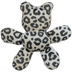 Miś, zabawka, dla kota, 12cm, plusz, mix kolorów, z kocimiętką