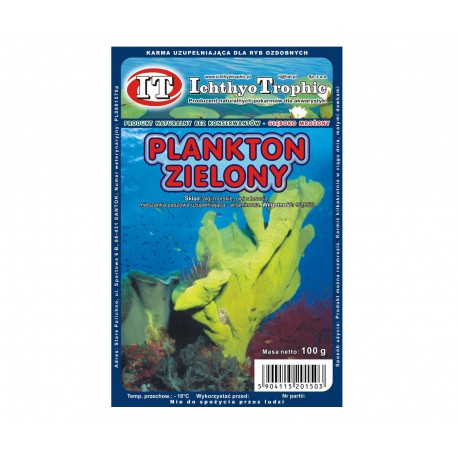 MROŻONKA PLANKTON ZIELONY 100G