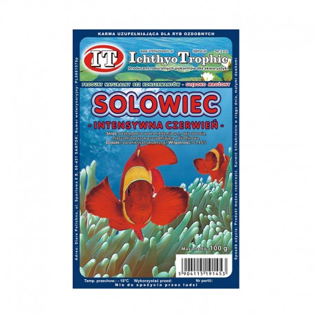 MROŻONKA SOLOWIEC/ARTEMIA INTENSYWNA CZERWIEŃ 100G