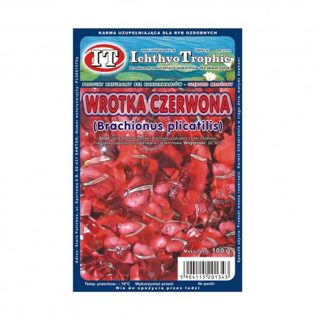 MROŻONKA WROTKA CZERWONA (BRACHIONUS PLICATILIS) 100G