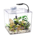 Aqua Natura, zestaw akwarystyczy (akwarium plastikowe, filtr, lampka led), 25x25x22 cm, 13,5 l