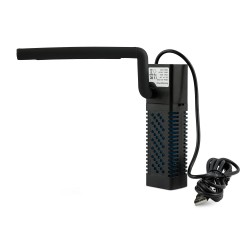 Aqua Natura, filtr akwarium, czarny z deszczownią, ABS, 36x28x125 mm