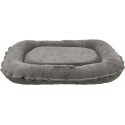 Vital Lennox, poduszka, dla psa/kota, owalna, włóczka Chenille, szara, 70 x 55 cm