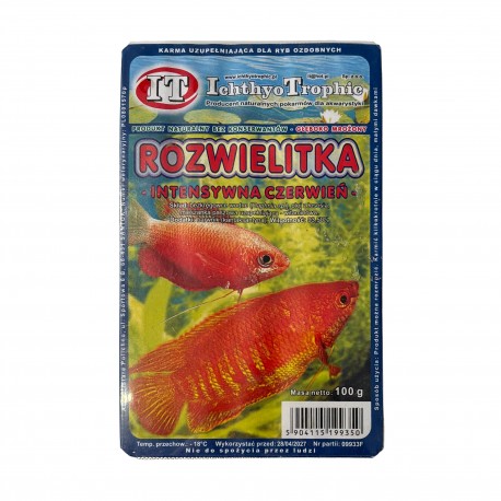 MROŻONKA ROZWIELITKA/DAFNIA INTENSYWNA CZERWIEŃ 100G