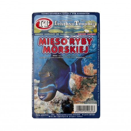 MROŻONKA MIĘSO RYBY MORSKIEJ (SIEKANA) 100G