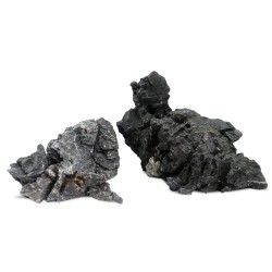 Aqua Natura, skała ozdobna czarna, Scenery Aquarium Rock- black, do akwarium