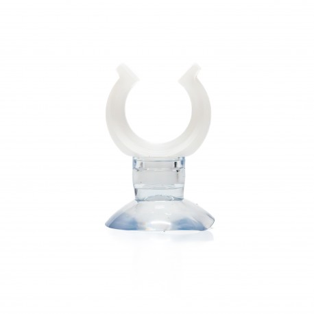 Przyssawka do akwarium, przezroczysta, biały uchwyt, 16×25 mm 50szt./op.