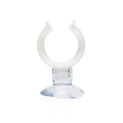 Przyssawka do akwarium, przezroczysta, biały uchwyt, 20×25 mm 50szt./op.