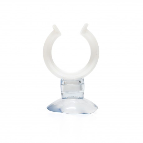 Przyssawka do akwarium, przezroczysta, biały uchwyt, 20×25 mm 50szt./op.