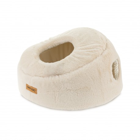 Legowisko/kryjówka dla kota, kolor beżowy, 46*46*28cm