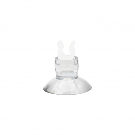 Przyssawka do akwarium, przezroczysta, biały uchwyt, 5×25 mm 50szt./op.