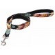 Smycz dla psa, z wytrzymałej tkaniny, wzór boho, 2,5x120cm