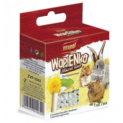 KOSTKA WAPIENNA DLA GRYZONI Z MNISZKIEM LEKARSKIM