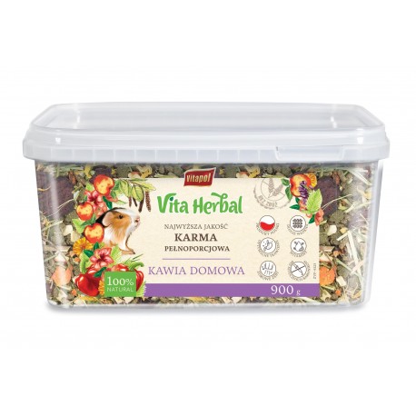 Vita Herbal karma pełnoporcjowa dla kawii domowej, wiaderko, 900g