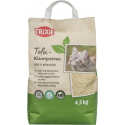 Żwirek dla kota, tofu, zbrylający, 4,5 kg