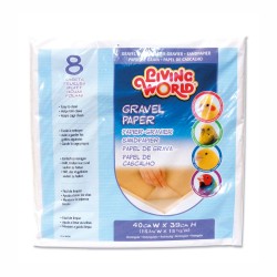 Papier ścierny do klatki, 49 x 39 cm, 8 SZT/OPAK