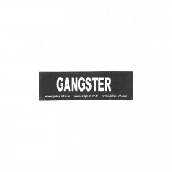 Naklejka na rzep 2 Julius-K9 ,S, GANGSTER