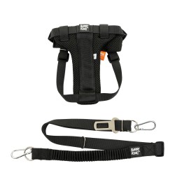 Szelki samochodowe dla psa, rozmiar S, 19x15x7 cm, materiał poliester