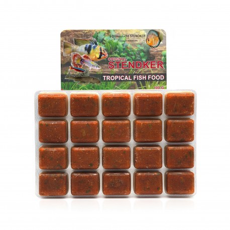 Tropical Fish Food pokarm mrożony na bazie serc wołowych 100g blister