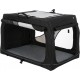 Box transportowy Vario 30, S–M: 76 × 48 × 51 cm, nylon, czarno-szary