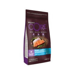 Core Puppy Ocean, karma sucha, dla szczeniąt małych i średnich ras, łosoś i białoryb , 1,5 kg