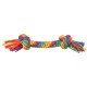 Zabawka sznur, dla psa, wielokolorowy, 30 cm