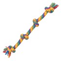 Zabawka sznur, dla psa, wielokolorowy, 61 cm