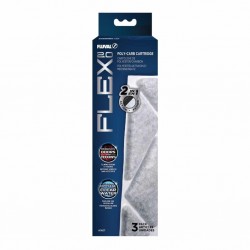 Flex 2.0 Poly Carbon Cartridge, wkład filtracyjny, dla ryb, do akwariów Fluval Flex 2.0, 3-pak