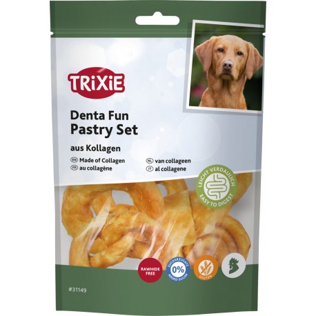 Denta Fun zestaw ciastek, przysmak, dla psa, kolagen, 100 g
