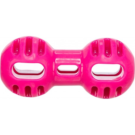 Soft Strong hantel, zabawka, dla psa, różowa, TPR, 11 cm