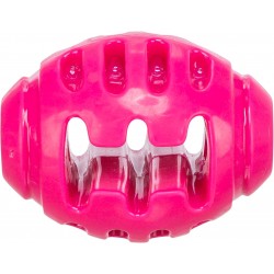 Soft Strong piłka rugby, zabawka, dla psa, różowa, TPR, 8,5 cm