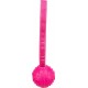 Soft Strong piłka na pasku, zabawka, dla psa, różowa, TPR, 29 cm